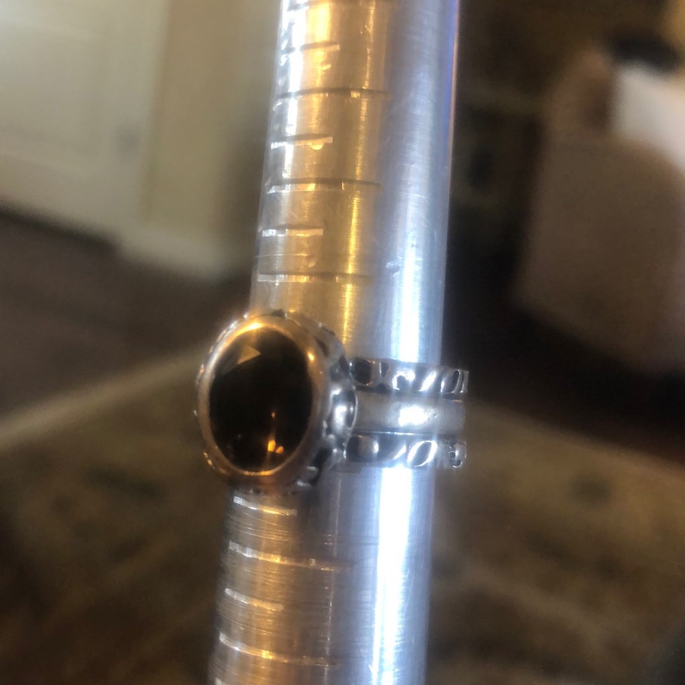 Silpada Smokey Quartz Stackable Ring - image 1